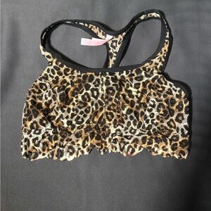 PINK Victoria's Secret Leopard Print Bra